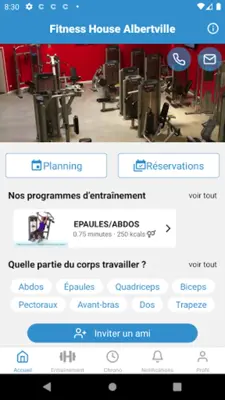 Fitness House android App screenshot 2